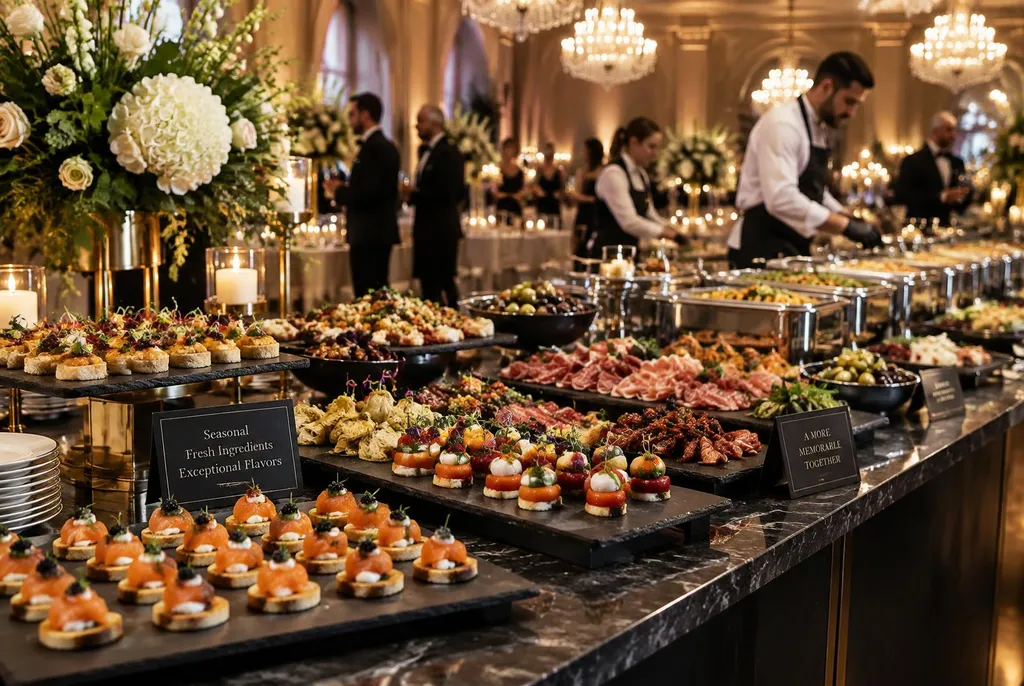 Conception de services de banquet : des systèmes efficaces pour les événements de grande envergure