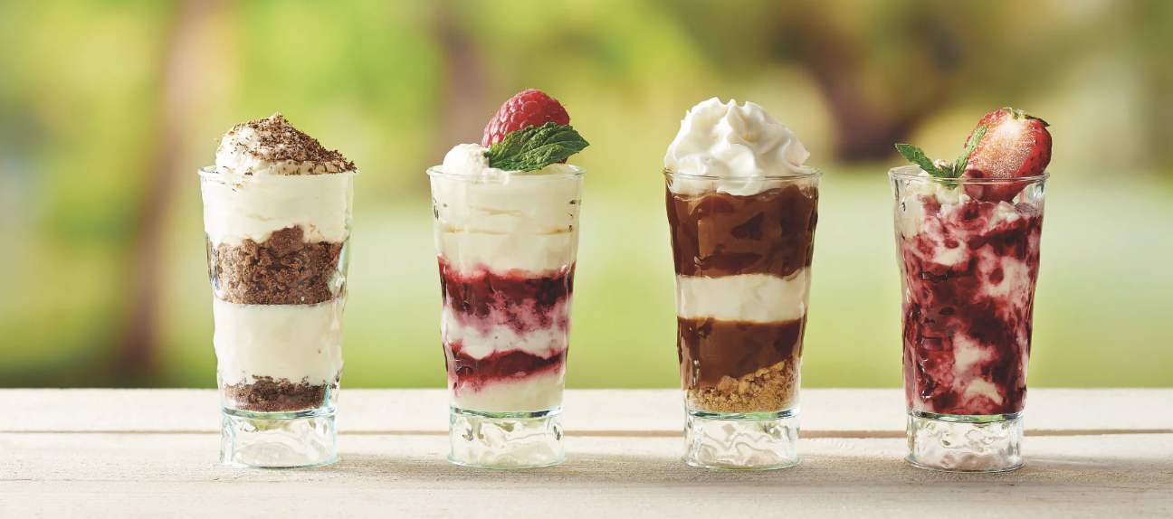Miniatures glacées Dalebrook — desserts pré-portionnés pour offre festive premium