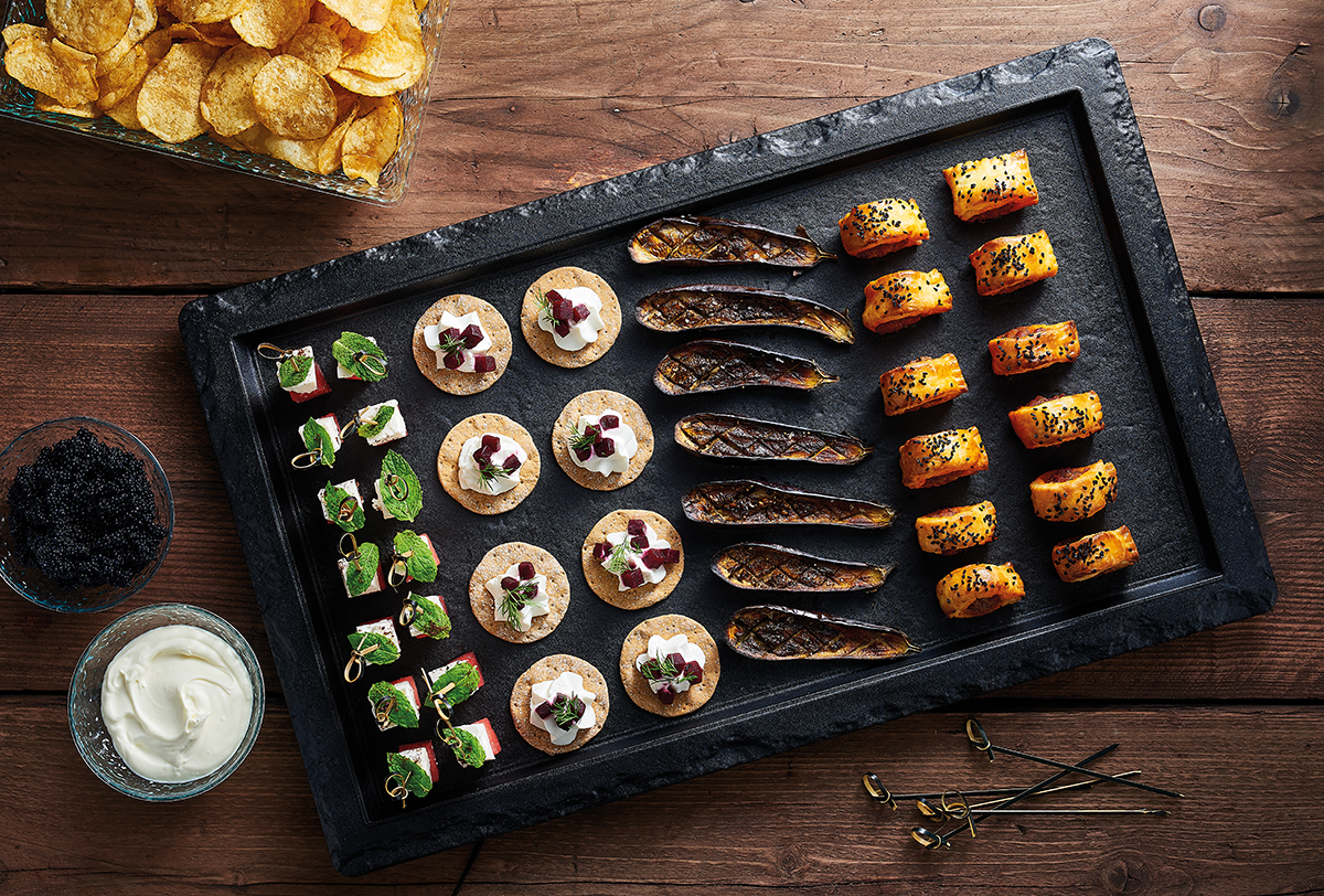 Buffet professionnel et plats de présentation pour l'hôtellerie et le retail alimentaire